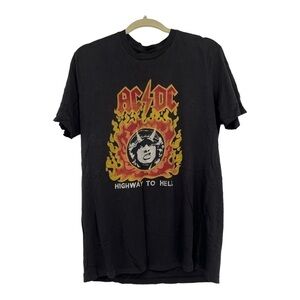 AC/DC Highway to Hell Graphic Tee Tshirt Size Medium Lucky Brand